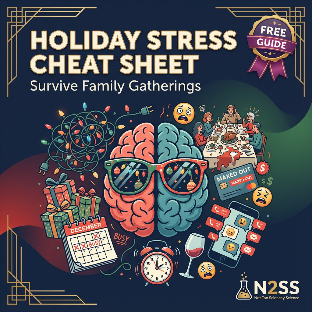 Holiday Stress Cheat Sheet